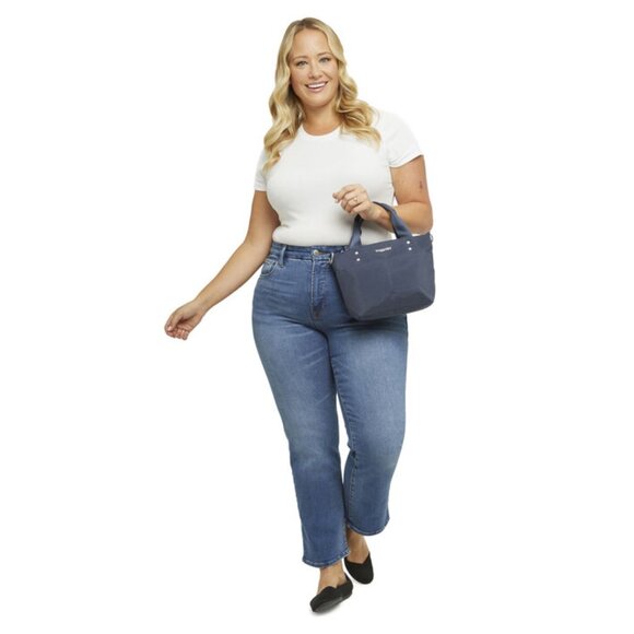 Baggallini Mini Carryall Tote, French Navy - NEW - Picture 5 of 14